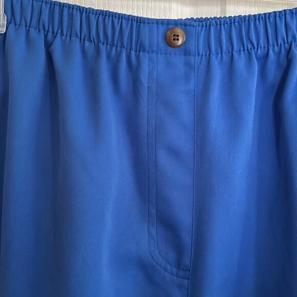 Alia women’s 14P Capri’s with pockets, beautiful blue - Picture 6 of 7